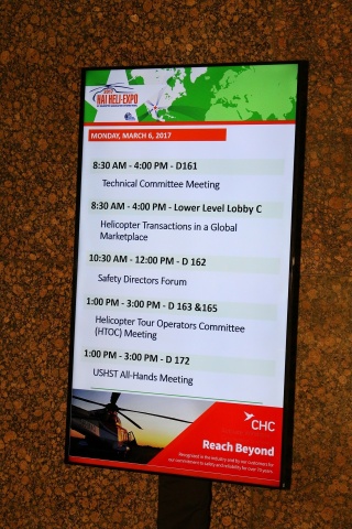 Picture of Scrolling Schedule Boards